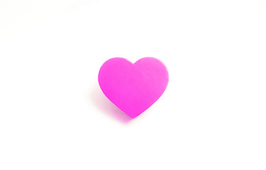 Simple heart and shadow.   シンプルなハートと影