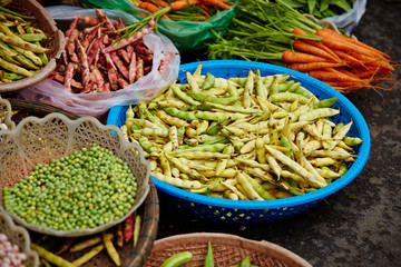 Beans sold at Asian market 