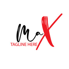Max Logo Letter Vector Template Design Illustration