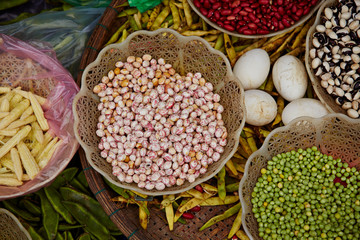Beans sold at Asian market 