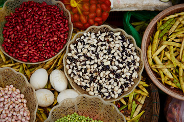 Beans sold at Asian market 