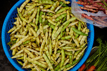 Beans sold at Asian market 