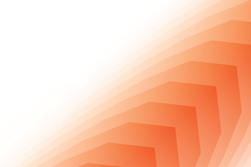 Abstract geometric orange and white color background. Vector, illustration.