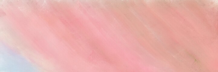 abstract painting banner wallpaper with light pink, light gray and rosy brown colors