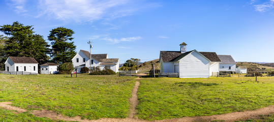 Historic Pierce Point Ranch, a former dairy ranch in operation for more than 100 years, now part of...