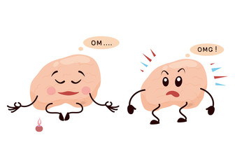 Cartoon character brain.