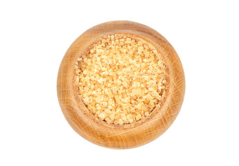 Brown sugar in bowl