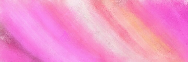 horizontal abstract painting lines with pastel magenta, pastel pink and light pink colors