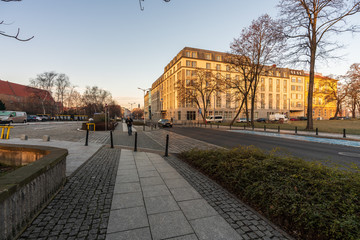 Naklejka premium The city of Wroclaw, the historic capital of Lower Silesia.