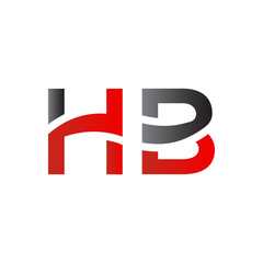 letter HB Logo Design Vector Template. Initial HB Letter Design Vector Illustration