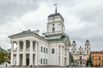 Fototapeta na wymiar City Hall, MInsk, Belarus