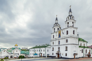 Fototapeta na wymiar Holy Spirit Cathedral, Minsk, Belarus