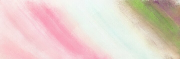 Fototapeta premium abstract painting header with pastel pink, misty rose and gray gray colors