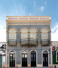 Fototapeta premium typical buildings of the portuguese cities