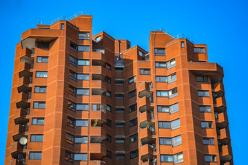 Brutalist architecture, part of the World's End estate in London