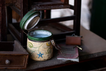 old abandoned object