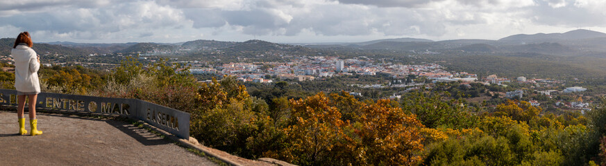 Fototapeta na wymiar landscape of Sao Bras de Alportel