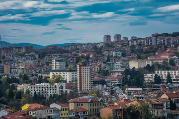 Fototapeta premium city at night, Veliko Tarnovo