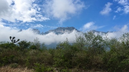 Mountains in Monterrey, México