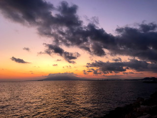tramonti con nuvole