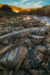 Obraz premium Healthy countryside river