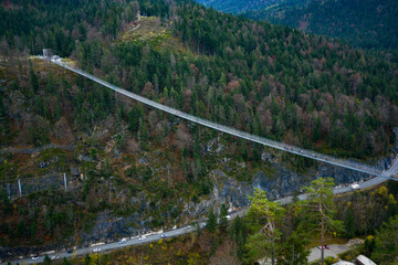 Highline 179 Pedestrian Suspension Bridge - Austria.
