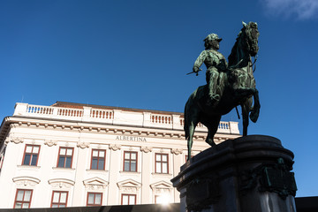 Caspar Ritter von Zumbusch : Erzherzog-Albrecht-Denkmal, 1898