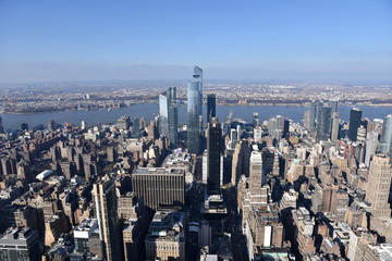 Fototapeta premium Looking at New York. 