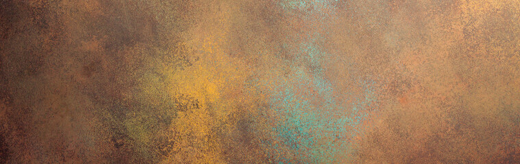 Beautiful grunge stucco texture, long banner, copy space