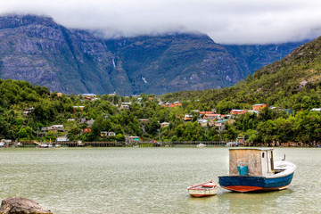 boat on lake