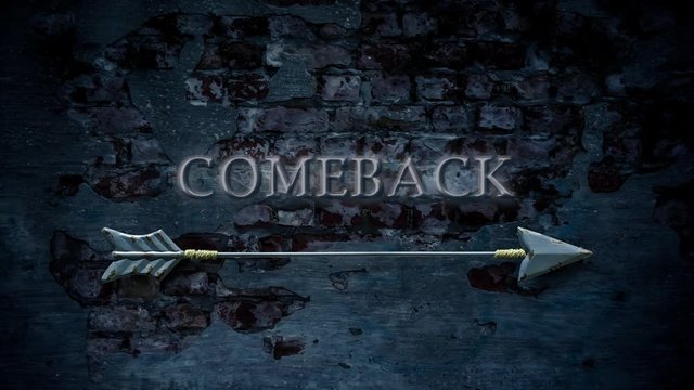 Street Sign the Way to Comeback