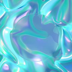 Luxury drapery fabric. 3d illustration, 3d rendering.