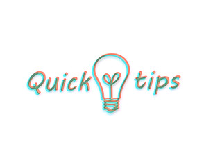 Quick tips 3d