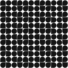 Modern trendy seamless geometric pattern.