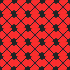 Modern geometric seamless pattern vector design.