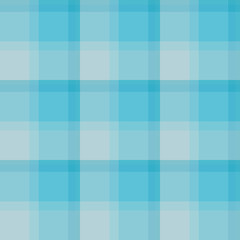 Seamless pattern in light blue colors for plaid, fabric, textile, clothes, tablecloth and other things. Vector image.