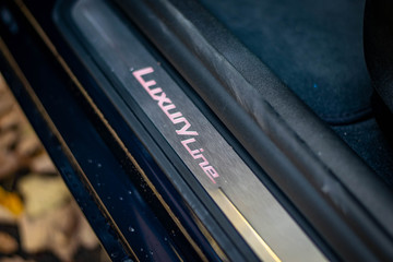 BMW 5 Series Luxury Line door sill