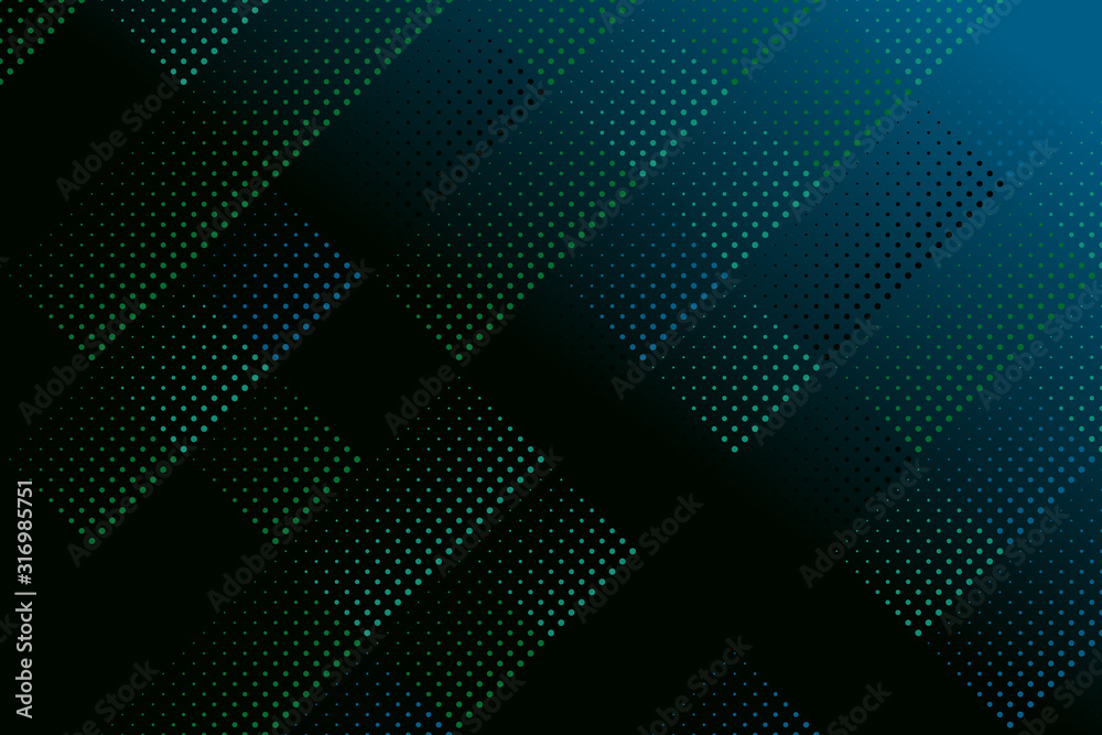 Poster gradient geometrical circle pattern background design - abstract colorful vector illustration