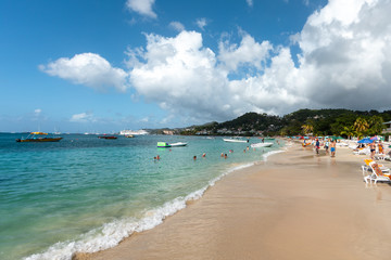 09 JAN 2020 - The Lime, Grenada, West Indies - Grande Anse beach