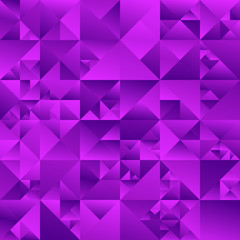 Gradient abstract triangle background design - polygonal purple vector illustration