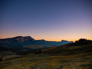 Morning in the Swiss Mountains
