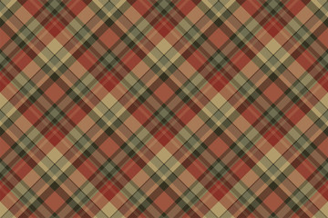 Tartan scotland seamless plaid pattern vector. Retro background fabric. Vintage check color square geometric texture.