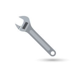 vector icon wrench tools for repair tool kit sign, flat design styleWeb