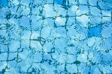 Swimming pool bottom ripple Texture background