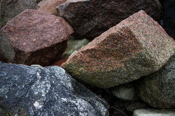  sea ​​stones by the sea
