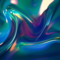 Luxury drapery fabric. 3d illustration, 3d rendering.