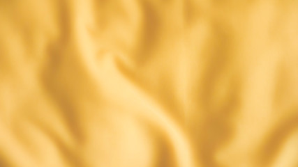 Smooth elegant yellow silk or satin luxury cloth texture background. Luxurious background design