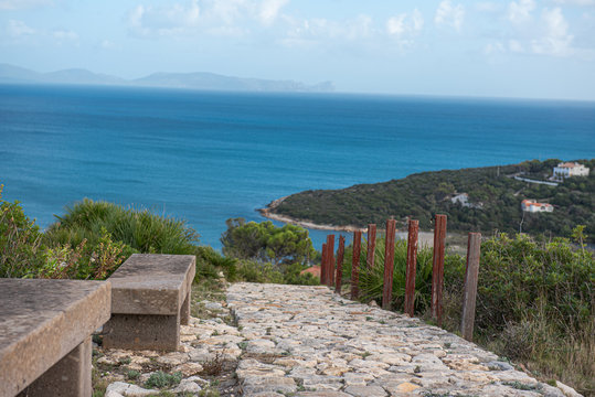 Vista panoramica mare Sardegna