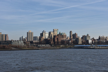 Obraz premium Brooklyn, view from Manhattan. 