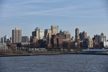 Fototapeta na wymiar Brooklyn, view from Manhattan. 
